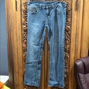 EUC Cowgirl Tuff jeans 35 X 33